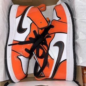 Turf Orange And Black Jordan 1’s